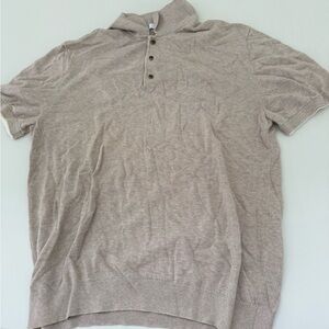 Reiss Light Brown Polo Shirt